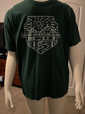 Fruit of the Loom Dark Green Short Sleeve Graphic Tee